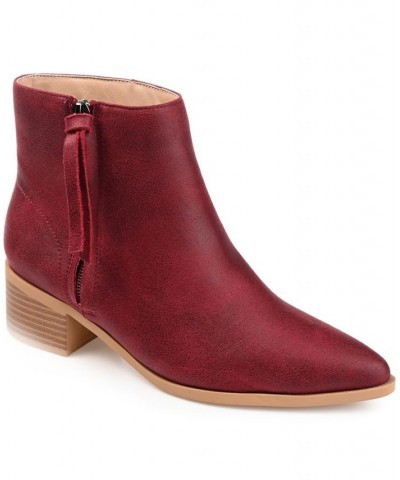 Women's Sadiya Bootie Red $47.50 Shoes