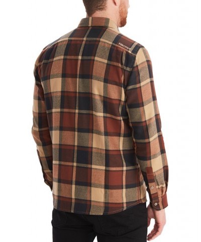 Mens Fairfax Midweight Flannel LS Brown $29.58 Shirts