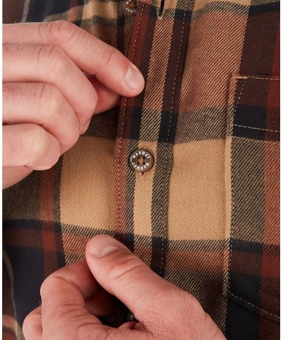 Mens Fairfax Midweight Flannel LS Brown $29.58 Shirts