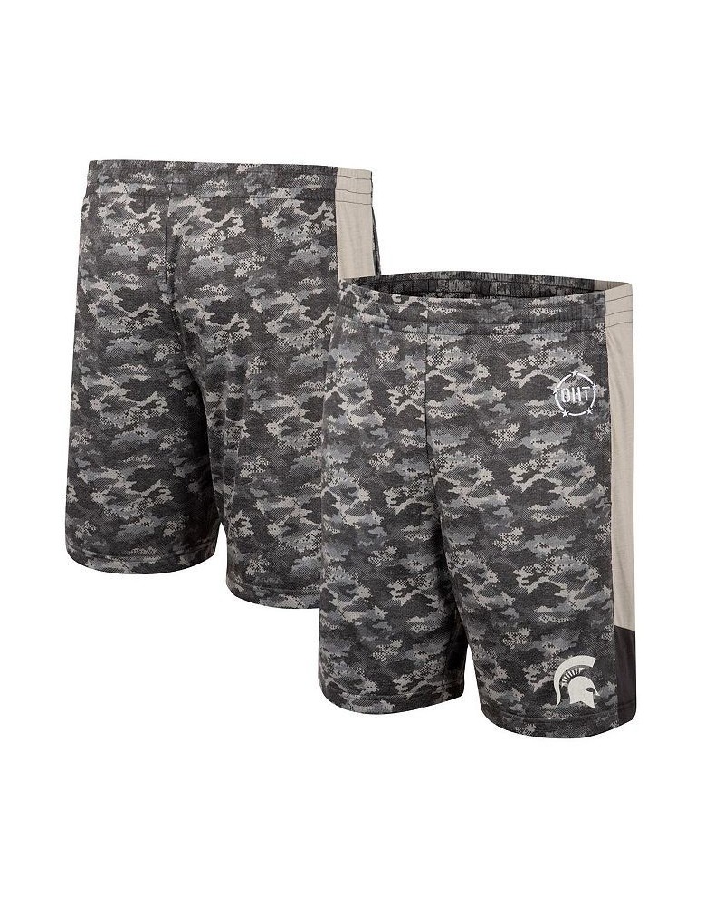 Men's Camo Michigan State Spartans OHT Military-Inspired Appreciation Terminal Shorts $21.16 Shorts