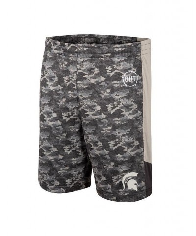 Men's Camo Michigan State Spartans OHT Military-Inspired Appreciation Terminal Shorts $21.16 Shorts