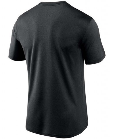 Men's Black Kansas City Chiefs Logo Essential Legend Performance T-Shirt $21.00 T-Shirts