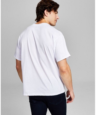 Men's Newport Embroidered T-Shirt White $16.80 T-Shirts