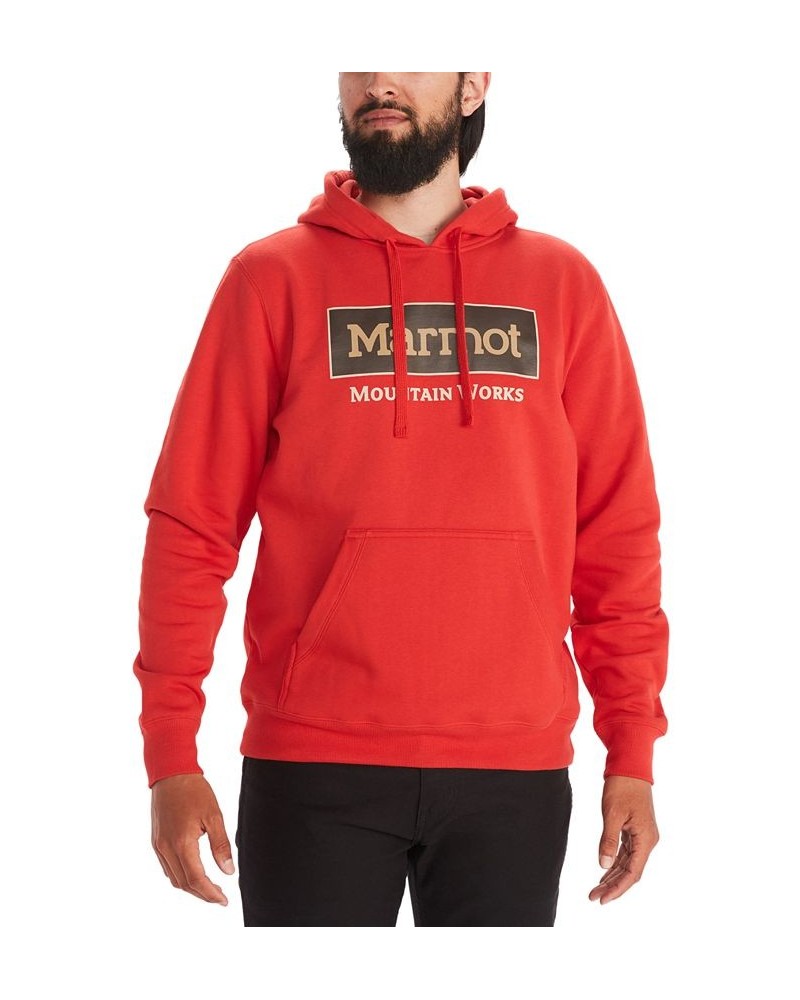 Men's Marmot Mountain Works Hoody Green $22.54 Sweatshirt