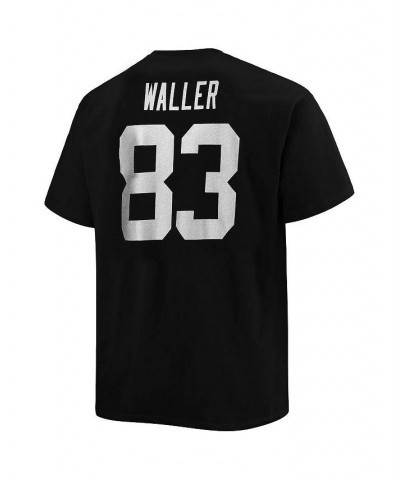 Men's Branded Darren Waller Black Las Vegas Raiders Big and Tall Player Name and Number T-shirt $24.18 T-Shirts