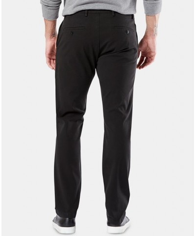 Men's Alpha Smart 360 Flex Slim Fit Chinos Black $43.19 Pants