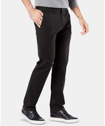 Men's Alpha Smart 360 Flex Slim Fit Chinos Black $43.19 Pants