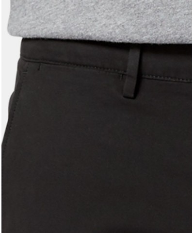 Men's Alpha Smart 360 Flex Slim Fit Chinos Black $43.19 Pants