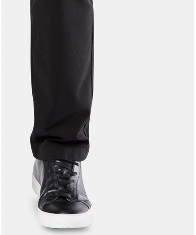 Men's Alpha Smart 360 Flex Slim Fit Chinos Black $43.19 Pants