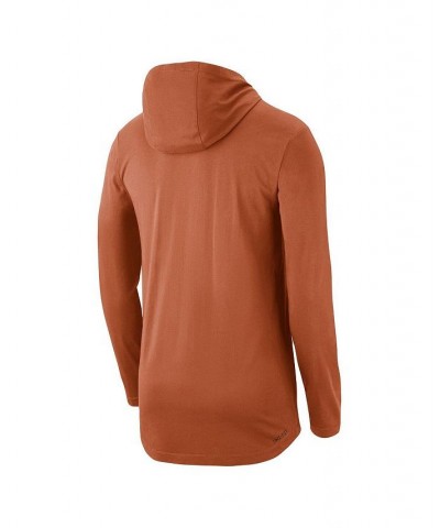 Men's Texas Orange Texas Longhorns Team Performance Long Sleeve Hoodie T-shirt $26.66 T-Shirts