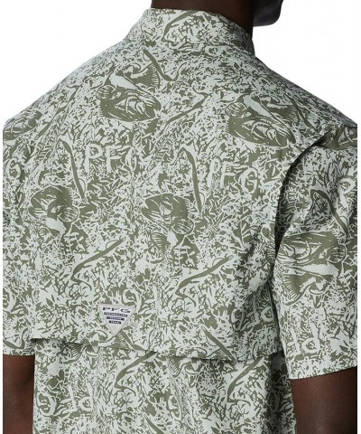 Men's PFG Trollers Best™ Short Sleeve Shirt Green $33.00 Shirts