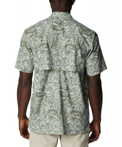 Men's PFG Trollers Best™ Short Sleeve Shirt Green $33.00 Shirts