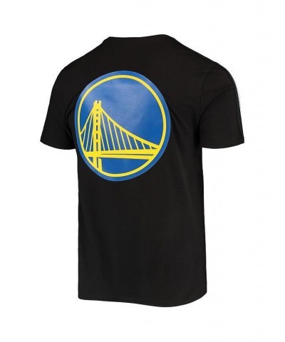 Men's Black, White Golden State Warriors Mesh Capsule Taping T-shirt $30.80 T-Shirts