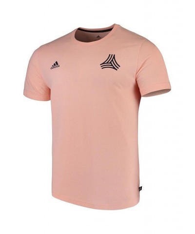 Men's Pink Tango Left Chest Crest T-shirt $22.79 T-Shirts