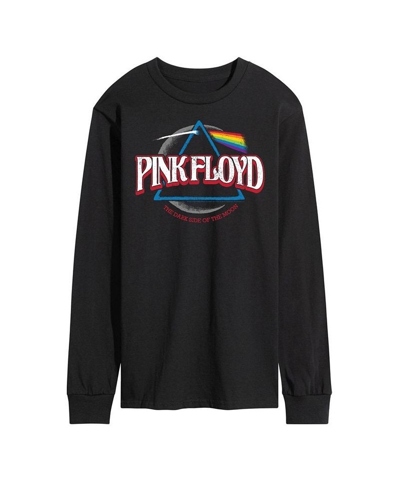 Men's Pink Floyd Dark Side Moon T-shirt Black $23.10 T-Shirts