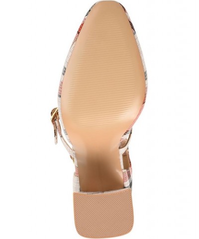 Women's Isadorah Double Strap Heels Gold $50.99 Shoes