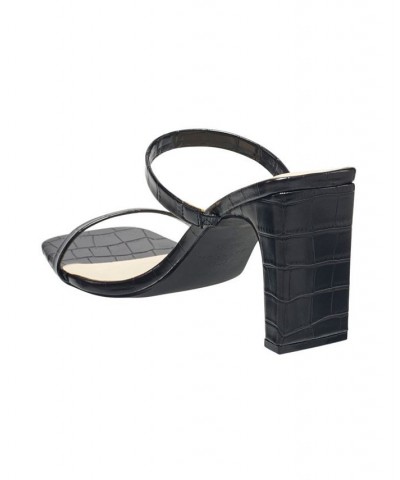 Women's Kauai Slip On Sandals Black $49.98 Shoes