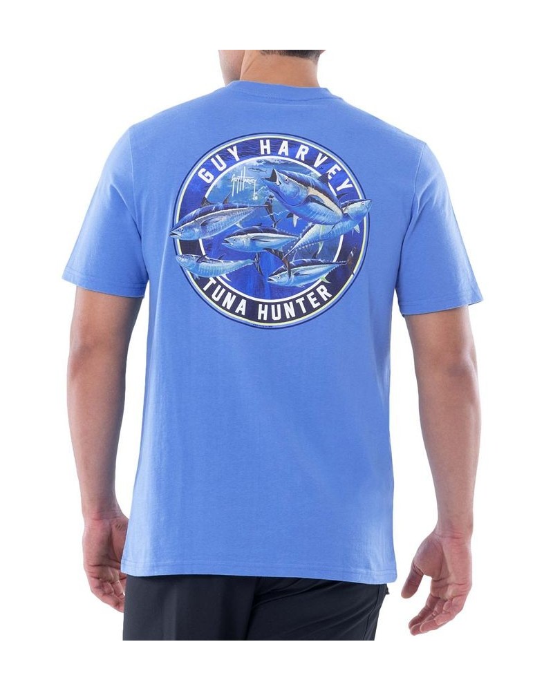 Men's Logo Graphic T-Shirt Blue $17.10 T-Shirts