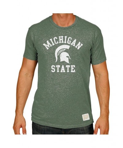 Men's Green Michigan State Spartans Big and Tall Mock Twist T-shirt $25.00 T-Shirts