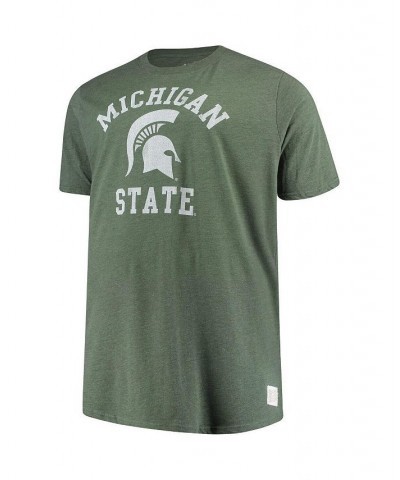 Men's Green Michigan State Spartans Big and Tall Mock Twist T-shirt $25.00 T-Shirts