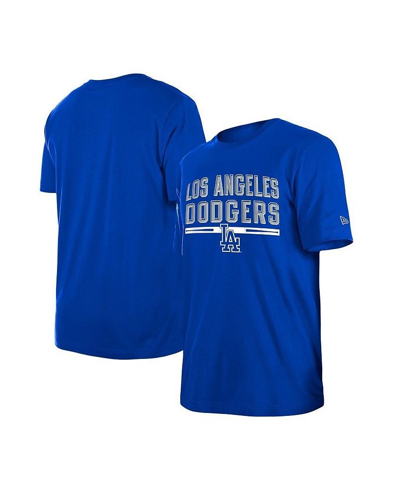 Men's Royal Los Angeles Dodgers Batting Practice T-shirt $22.56 T-Shirts