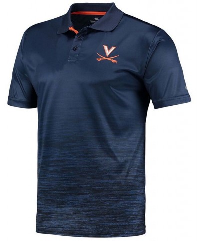 Men's Navy Virginia Cavaliers Marshall Polo $26.67 Polo Shirts