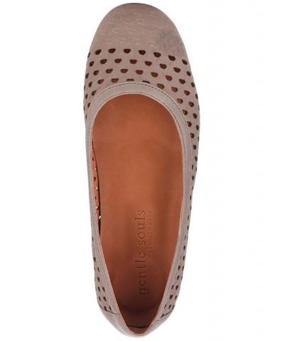 Women's Eugene Travel Ballet Flats PD01 $73.14 Shoes