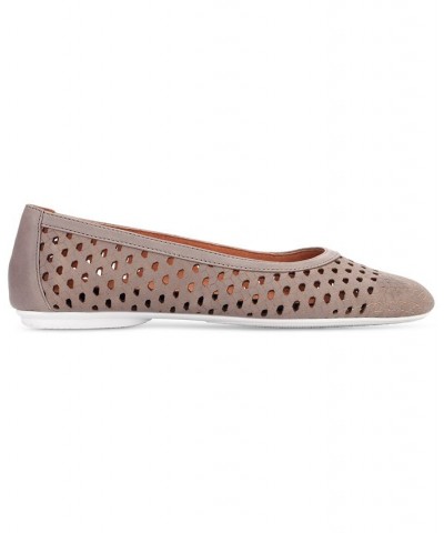 Women's Eugene Travel Ballet Flats PD01 $73.14 Shoes