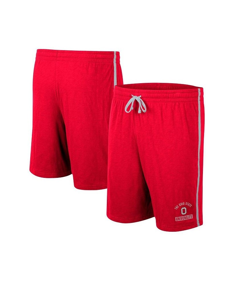 Men's Scarlet Ohio State Buckeyes Thunder Slub Shorts $18.35 Shorts