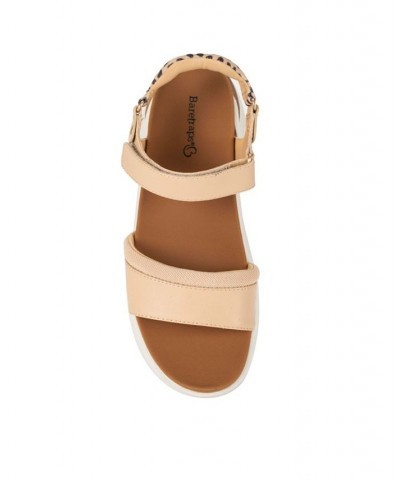 Wincy Platform Sandals Tan/Beige $47.17 Shoes