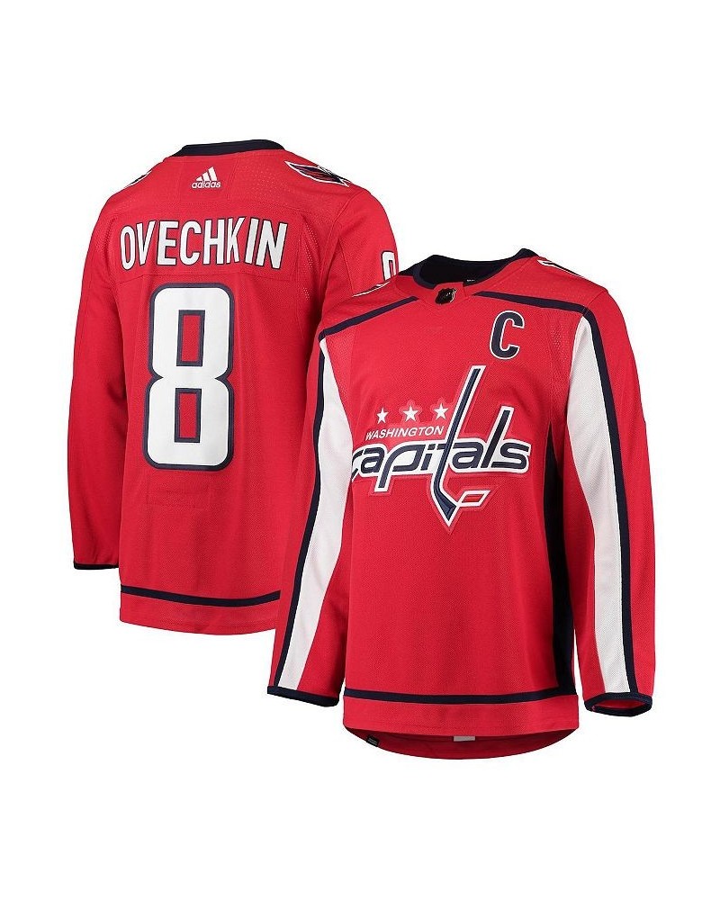 Men's Alexander Ovechkin Red Washington Capitals Home Captain Patch Primegreen Authentic Pro Player Jersey $100.80 Jersey