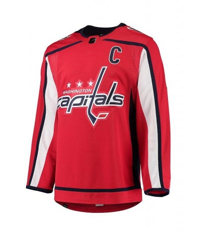 Men's Alexander Ovechkin Red Washington Capitals Home Captain Patch Primegreen Authentic Pro Player Jersey $100.80 Jersey