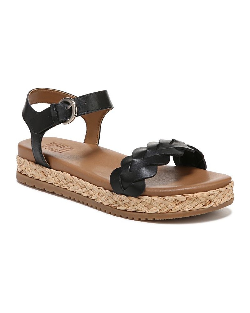 Neila Flatform Sandals Black $37.06 Shoes