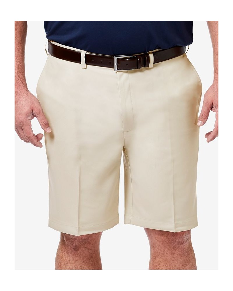 Men's Big & Tall Cool 18 PRO Classic-Fit Stretch Flat-Front 9.5" Shorts String $22.00 Shorts