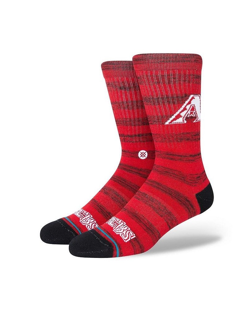 Men's Arizona Diamondbacks Twist Logo Crew Socks $14.57 Socks