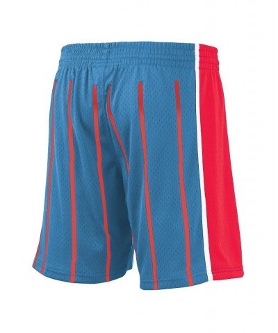 Men's Blue Houston Rockets Hardwood Classic Reload Swingman Shorts $31.50 Shorts