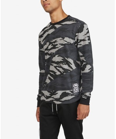 Men's All Over Print Stunner Thermal Sweater Camo $24.00 Sweaters