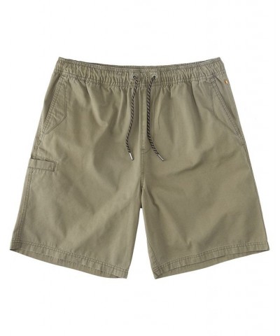 Quiksilver Men's Last Light Solid Walkshorts Green $40.00 Shorts