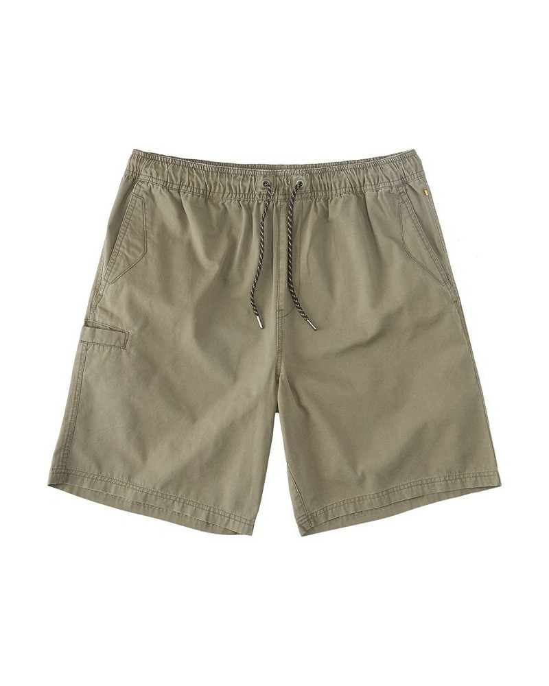 Quiksilver Men's Last Light Solid Walkshorts Green $40.00 Shorts