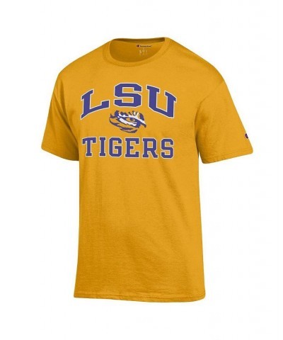 Men's Gold LSU Tigers High Motor T-shirt $15.58 T-Shirts