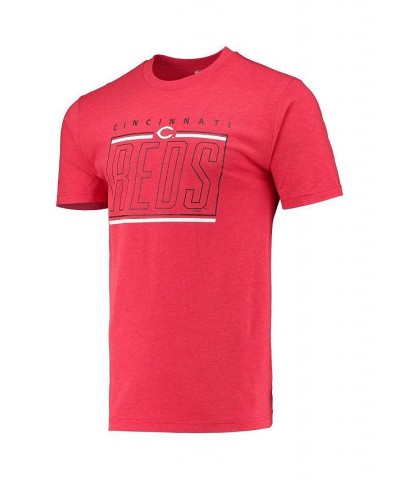 Men's Black, Red Cincinnati Reds Meter T-shirt and Shorts Sleep Set $34.31 Pajama