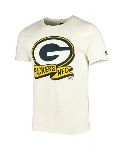 Men's Cream Green Bay Packers Sideline Chrome T-shirt $21.82 T-Shirts