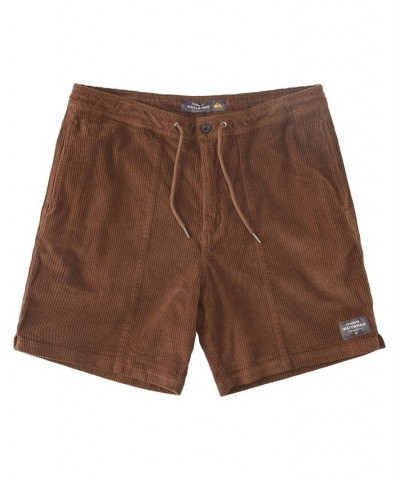 Quiksilver Men's Cordy Short Length Shorts Brown $30.75 Shorts