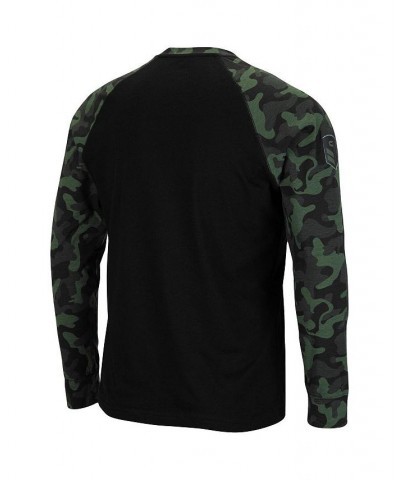 Men's Black, Camo Texas Longhorns Big and Tall OHT Military-Inspired Appreciation Raglan Long Sleeve T-shirt $27.30 T-Shirts