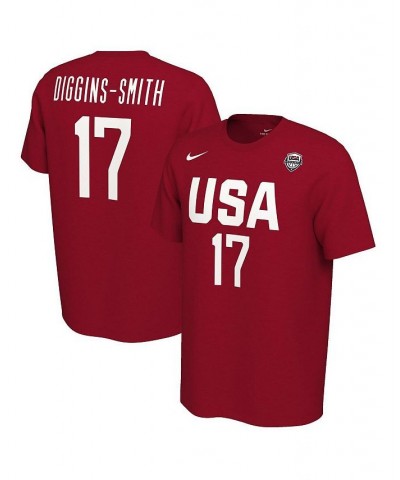 Men's Skylar Diggins-Smith Red Women's USA Basketball Name Number T-shirt $18.90 T-Shirts