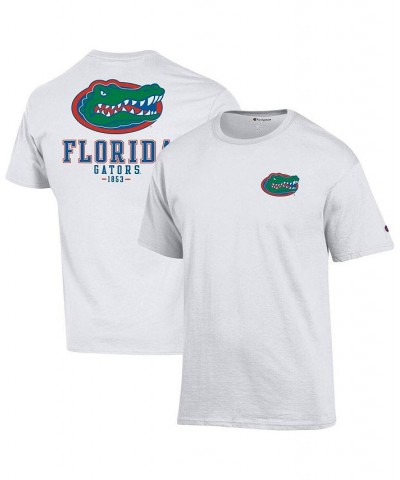 Men's White Florida Gators Stack 2-Hit T-shirt $26.99 T-Shirts