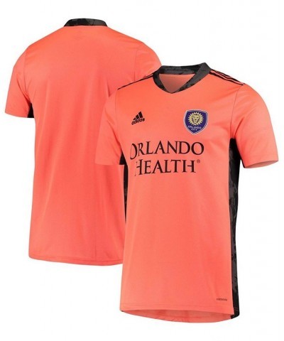 Men's Orange Orlando City SC Replica Goalkeeper Jersey $47.30 Jersey