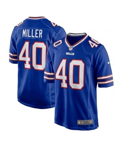 Men's Von Miller Royal Buffalo Bills Player Game Jersey $51.80 Jersey