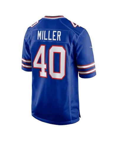 Men's Von Miller Royal Buffalo Bills Player Game Jersey $51.80 Jersey