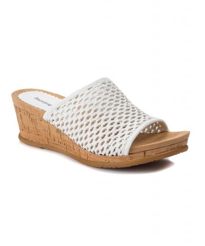 Flossey Platform Slide Wedge Sandals PD02 $39.10 Shoes